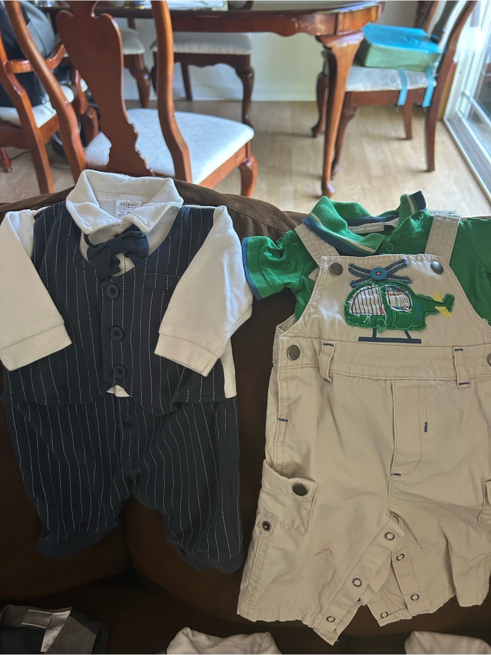 Bundle of 10 outfits Mixed Baby Boy Outfits for special occasions - Picture 3 of 7